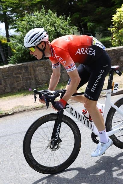 Connor Swift of The United Kingdom and Team Arkéa Samsic during the 108th Tour de France 2021, Stage 2 a 183,5km stage from Perros-Guirec to...