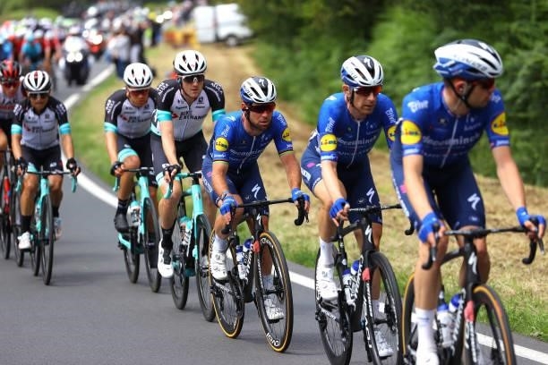 Mark Cavendish of The United Kingdom and Team Deceuninck - Quick-Step during the 108th Tour de France 2021, Stage 2 a 183,5km stage from...