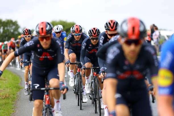 Luke Rowe of The United Kingdom and Team INEOS Grenadiers during the 108th Tour de France 2021, Stage 2 a 183,5km stage from Perros-Guirec to...