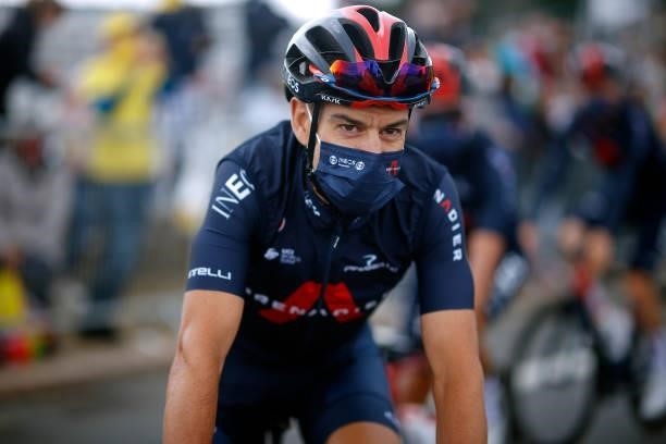 Richie Porte of Australia and Team INEOS Grenadiers at start during the 108th Tour de France 2021, Stage 2 a 183,5km stage from Perros-Guirec to...