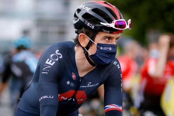 Geraint Thomas of The United Kingdom and Team INEOS Grenadiers at start during the 108th Tour de France 2021, Stage 2 a 183,5km stage from...