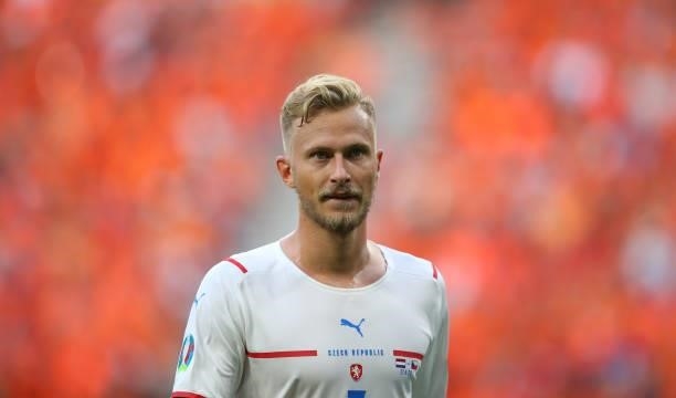 Antonin Barak of Czech Republic looks on during the UEFA Euro 2020 Championship Round of 16 match between Netherlands and Czech Republic at Puskas...