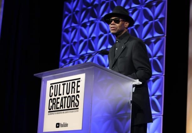 Producer Jimmy Jam speaks during the Culture Creators Innovators & Leaders Awards at The Beverly Hilton on June 26, 2021 in Beverly Hills, California.