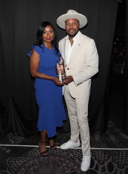 Culture Creators Founder Joi Brown and Innovator of the Year award recipient Derrick "D-Nice