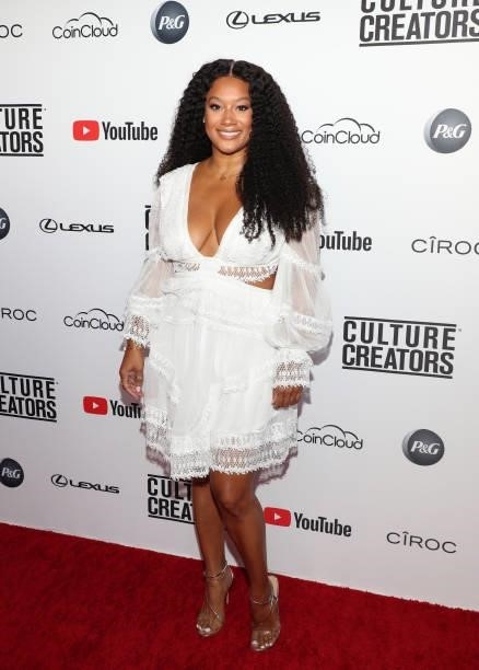 Crystla Hayslett attends the Culture Creators Innovators & Leaders Awards at The Beverly Hilton on June 26, 2021 in Beverly Hills, California.