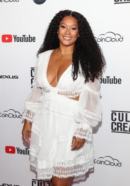 Crystla Hayslett attends the Culture Creators Innovators & Leaders Awards at The Beverly Hilton on June 26, 2021 in Beverly Hills, California.
