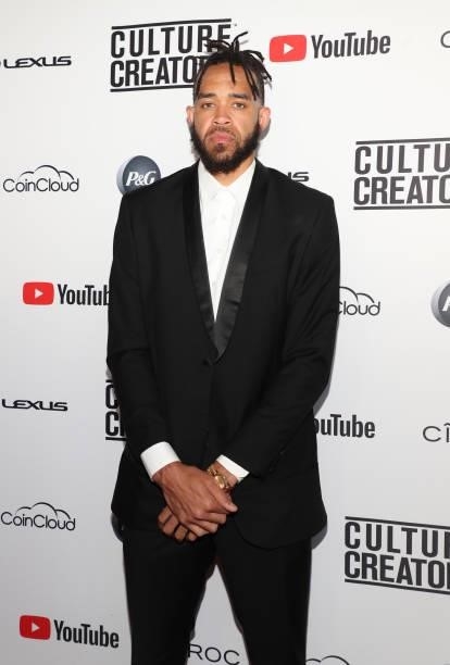Player JaVale McGee, recipient of the 2021 Culture Creators Sports Award attends the Culture Creators Innovators & Leaders Awards at The Beverly...