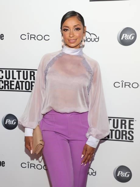 Maya attends the Culture Creators Innovators & Leaders Awards at The Beverly Hilton on June 26, 2021 in Beverly Hills, California.