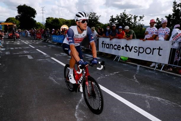 Jasper Stuyven of Belgium and Team Trek - Segafredo during the 108th Tour de France 2021, Stage 2 a 183,5km stage from Perros-Guirec to...