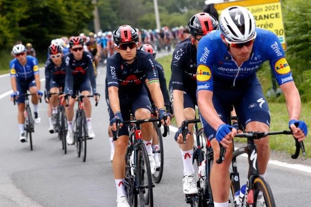 Tao Geoghegan Hart of The United Kingdom and Team INEOS Grenadiers during the 108th Tour de France 2021, Stage 2 a 183,5km stage from Perros-Guirec...