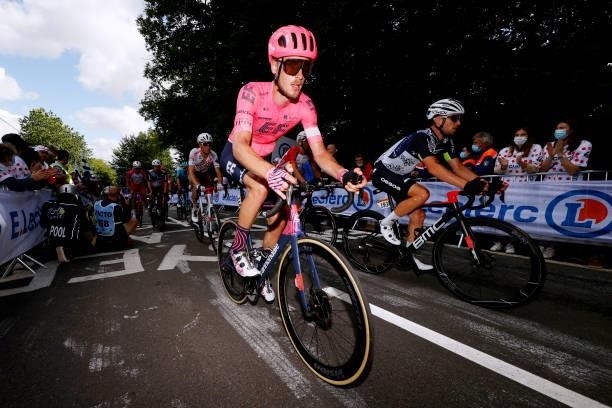 Jonas Rutsch of Germany and Team EF Education - Nippo during the 108th Tour de France 2021, Stage 2 a 183,5km stage from Perros-Guirec to...