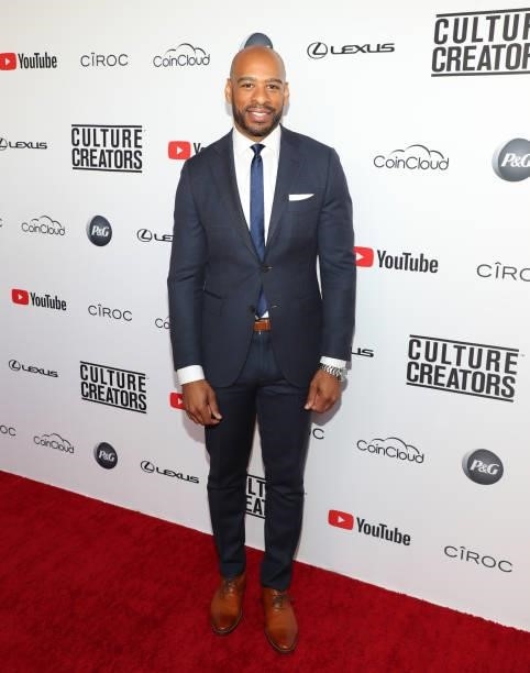 Host Demarco Morgan attends the Culture Creators Innovators & Leaders Awards at The Beverly Hilton on June 26, 2021 in Beverly Hills, California.