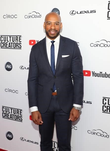 Host Demarco Morgan attends the Culture Creators Innovators & Leaders Awards at The Beverly Hilton on June 26, 2021 in Beverly Hills, California.