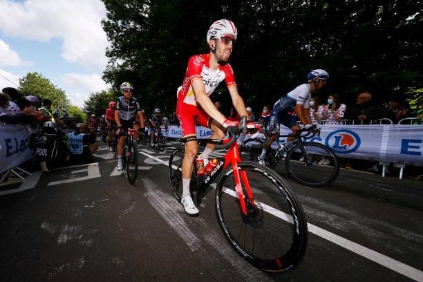 Jesús Herrada of Spain and Team Cofidis during the 108th Tour de France 2021, Stage 2 a 183,5km stage from Perros-Guirec to Mûr-de-Bretagne Guerlédan...