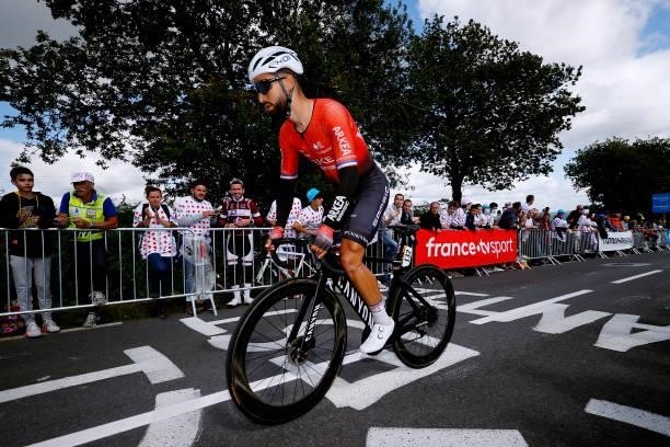 Nacer Bouhanni of France and Team Arkéa Samsic during the 108th Tour de France 2021, Stage 2 a 183,5km stage from Perros-Guirec to Mûr-de-Bretagne...