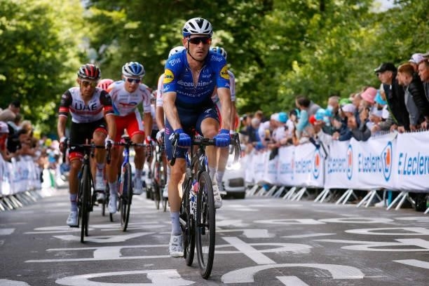Dries Devenyns of Belgium and Team Deceuninck - Quick-Step during the 108th Tour de France 2021, Stage 2 a 183,5km stage from Perros-Guirec to...