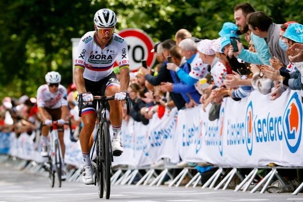 Peter Sagan of Slovakia and Team BORA - Hansgrohe during the 108th Tour de France 2021, Stage 2 a 183,5km stage from Perros-Guirec to Mûr-de-Bretagne...