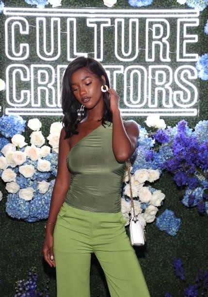 Mariama Diallo attends the Culture Creators Innovators & Leaders Awards at The Beverly Hilton on June 26, 2021 in Beverly Hills, California.