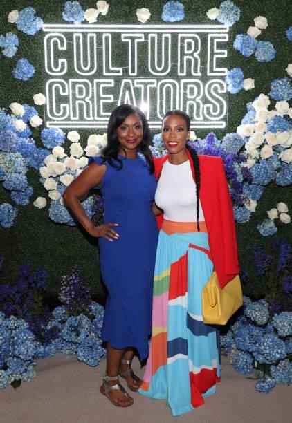 Joi Brown and Ingrid Best attend the Culture Creators Innovators & Leaders Awards at The Beverly Hilton on June 26, 2021 in Beverly Hills, California.