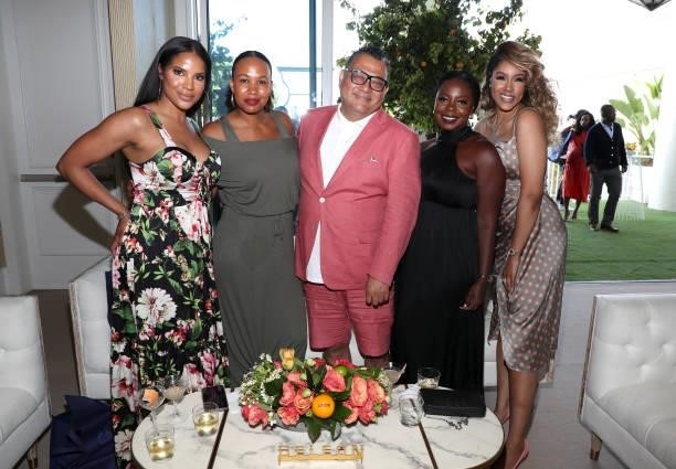 Alaina Smith, Brittany Dunn, Joseph Solis, Chloe Moyo and Rachel Cook attend the Culture Creators Innovators & Leaders Awards at The Beverly Hilton...