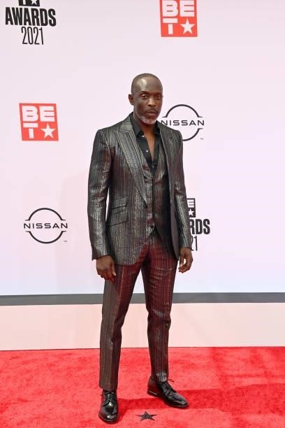 Michael Kenneth Williams attends the BET Awards 2021 at Microsoft Theater on June 27, 2021 in Los Angeles, California.