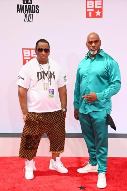 Darrin 'Dee' Dean and Joaquin 'Waah' Dean attend the BET Awards 2021 at Microsoft Theater on June 27, 2021 in Los Angeles, California.