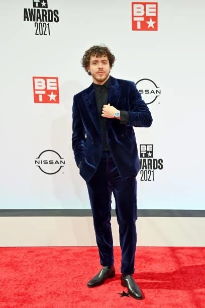 Jack Harlow attends the BET Awards 2021 at Microsoft Theater on June 27, 2021 in Los Angeles, California.