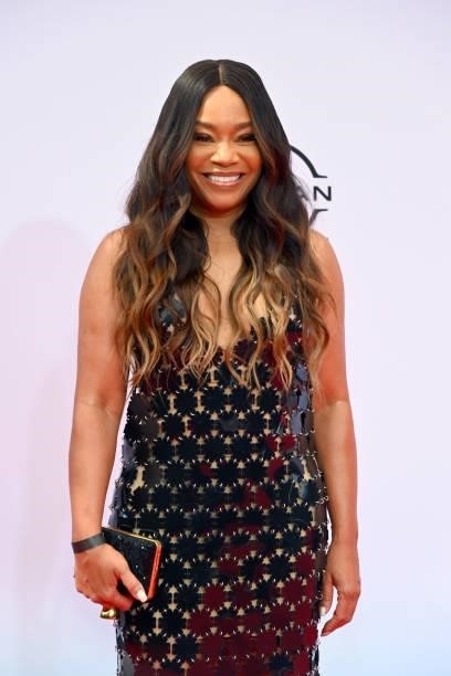 Executive Vice President of Specials, Music Programming & Music Strategy for BET Constance M. Orlando attends the BET Awards 2021 at Microsoft...