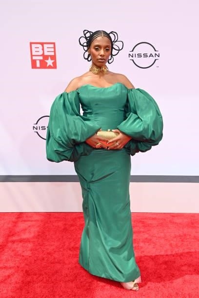 Mereba attends the BET Awards 2021 at Microsoft Theater on June 27, 2021 in Los Angeles, California.