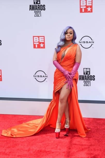Recording Artist Latto attends the 2021 BET Awards at the Microsoft Theater on June 27, 2021 in Los Angeles, California.