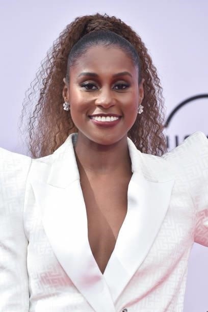 Actress Issa Rae attends the 2021 BET Awards at the Microsoft Theater on June 27, 2021 in Los Angeles, California.