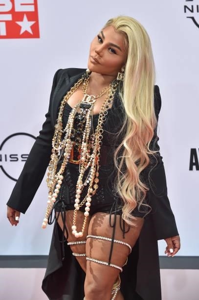 Rapper Lil' Kim attends the 2021 BET Awards at the Microsoft Theater on June 27, 2021 in Los Angeles, California.