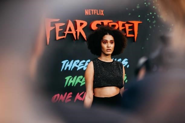 Lee Rodriguez attends the premiere of Netflix's "Fear Street Trilogy