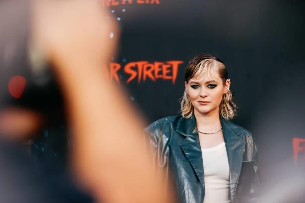 Ryan Simpkins attends the premiere of Netflix's "Fear Street Trilogy