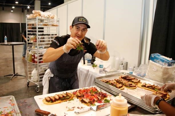 Chef is seen during Day 2 of the 35th Annual Nightclub & Bar Show and World Tea Expo at the Las Vegas Convention Center on June 29, 2021 in Las...