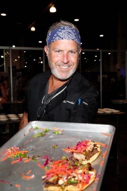 Chef Chad Rosenthal is seen during Day 2 of the 35th Annual Nightclub & Bar Show and World Tea Expo at the Las Vegas Convention Center on June 29,...