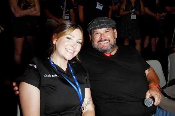 Chefs Kayla Robinson and Brian Duffy are seen during Day 2 of the 35th Annual Nightclub & Bar Show and World Tea Expo at the Las Vegas Convention...