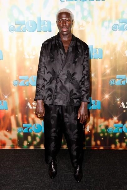 Moses Sumney attends the Los Angeles Special Screening Of "Zola