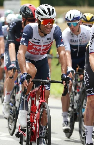 Vincenzo Nibali of Italy and Trek - Segafredo during stage 4 of the 108th Tour de France 2021, a stage of 150 km from Redon to Fougeres / @LeTour /...