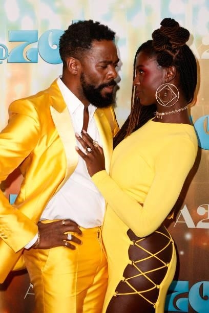Colman Domingo and Jodie Turner-Smith attend the Los Angeles Special Screening Of "Zola