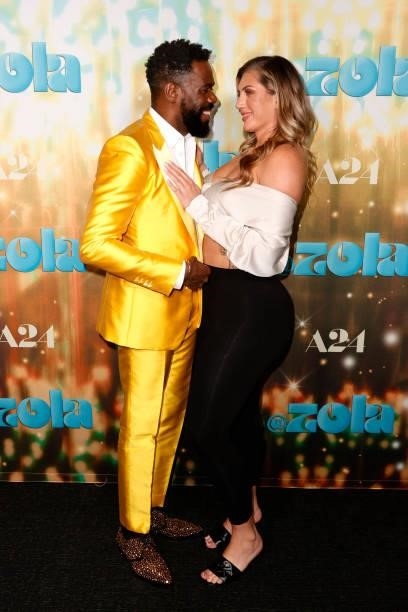 Colman Domingo and Sophie Hall attend the Los Angeles Special Screening Of "Zola