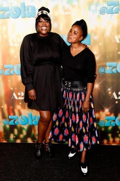 Joi McMillon and director Janicza Bravo attend the Los Angeles Special Screening Of "Zola