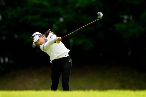 Xxx during the second round of the Sky Ladies ABC Cup at the ABC Golf Club on June 30, 2021 in Kato, Hyogo, Japan.