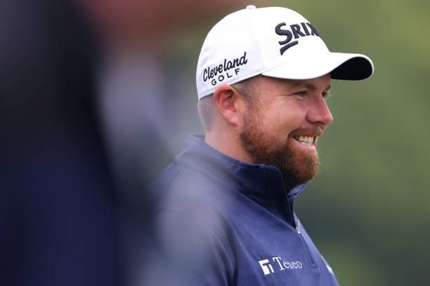 Shane Lowry of Ireland participates in the pro am during a practice day prior to The Dubai Duty Free Irish Open at Mount Juliet Golf Club on June 30,...