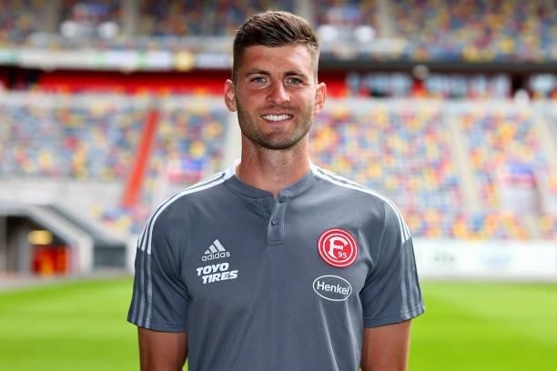 Andreas Gross, athletic coach of Fortuna Düsseldorf poses during the team presentation at Merkur-Spiel Arena on June 30, 2021 in Duesseldorf, Germany.