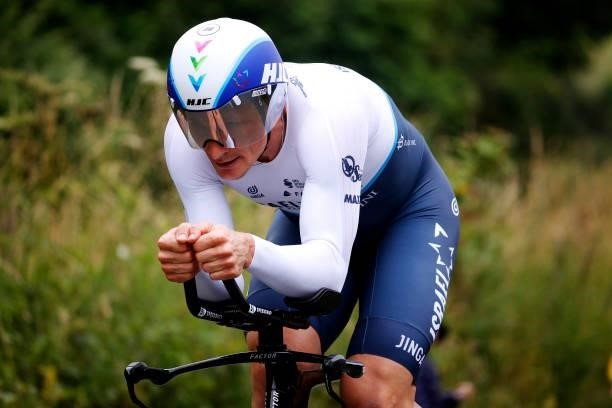 André Greipel of Germany and Team Israel Start-Up Nation during the 108th Tour de France 2021, Stage 5 a 27,2km Individual Time Trial stage from...