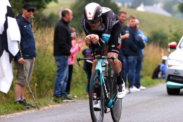 Luke Durbridge of Australia and Team BikeExchange during the 108th Tour de France 2021, Stage 5 a 27,2km Individual Time Trial stage from Changé to...