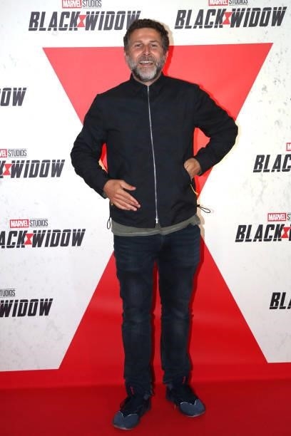 Arthur Benzaquem attends the “Black Widow” Paris Gala Screening at cinema Le Grand Rex on June 30, 2021 in Paris, France.