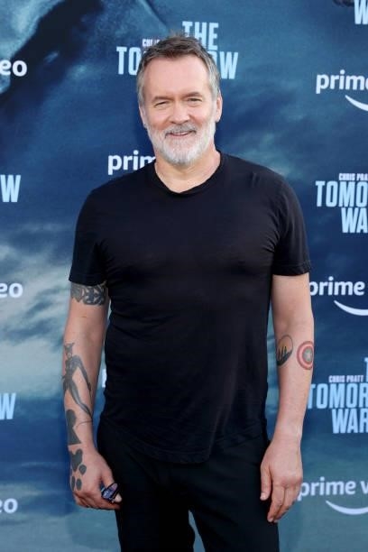 Chris McKay attends the premiere of Amazon's "The Tomorrow War