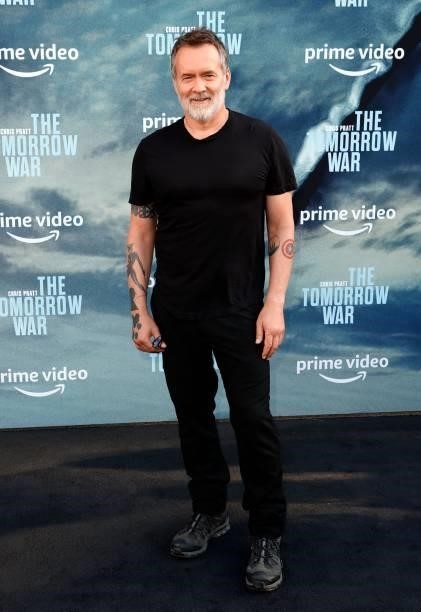 Chris McKay attends the premiere of Amazon's "The Tomorrow War